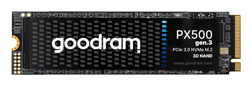 GOODRAM SSD PX500 Gen.3 1TB, PCIe Gen3x4, M.2 2280, (R:3300/W:2700MB/s)