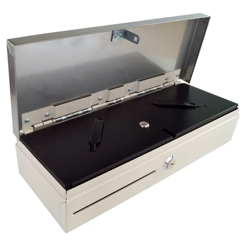 Pokladní zásuvka flip-top FT-460C3 - s kab, bílá