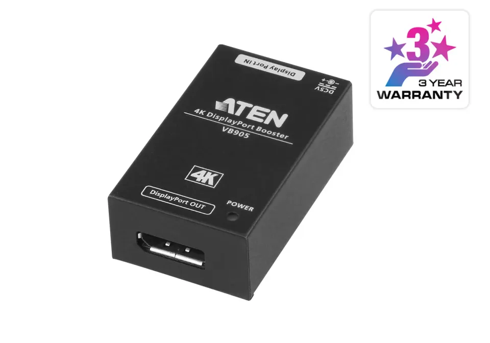 ATEN 4K DisplayPort Booster (True 4K@10m)