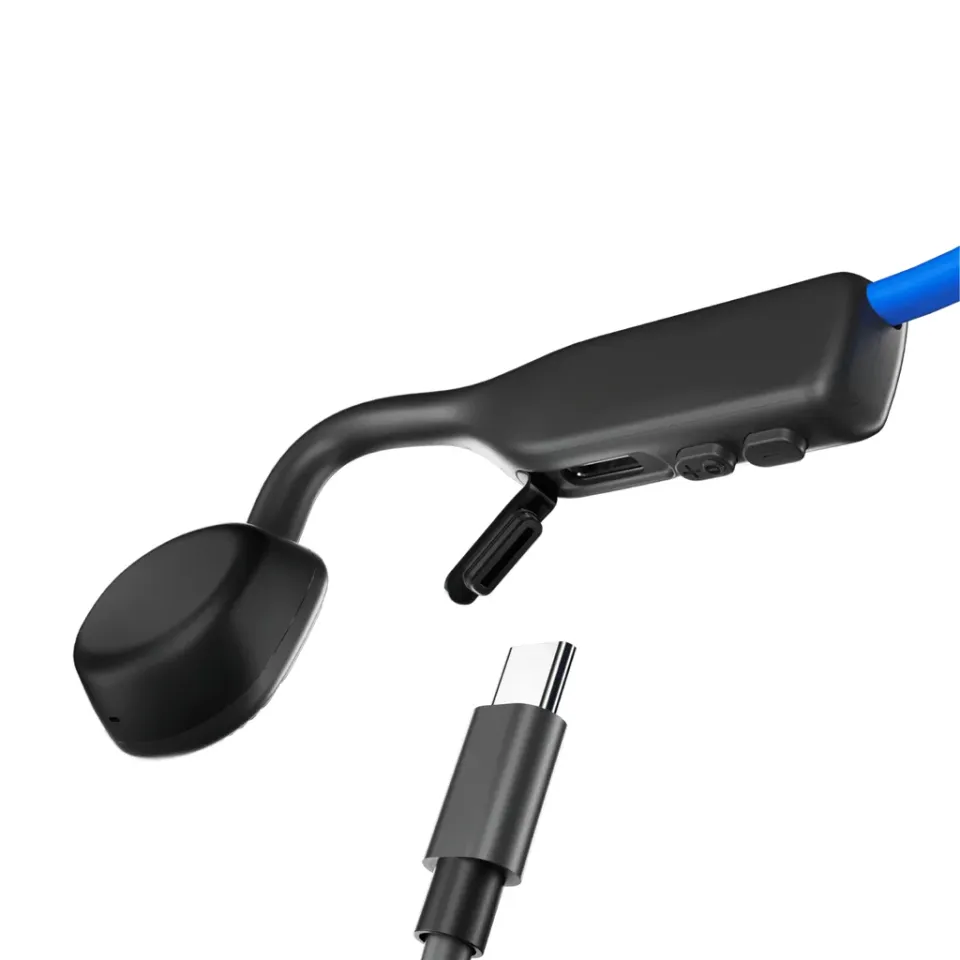 Shokz OpenMove, Bluetooth sluchátka před uši, modrá