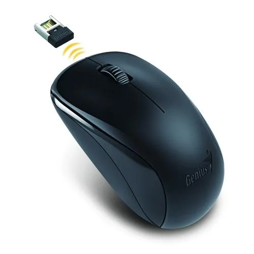 GENIUS myš NX-7000 Wireless,blue-eye senzor 1200dpi, USB black Sky