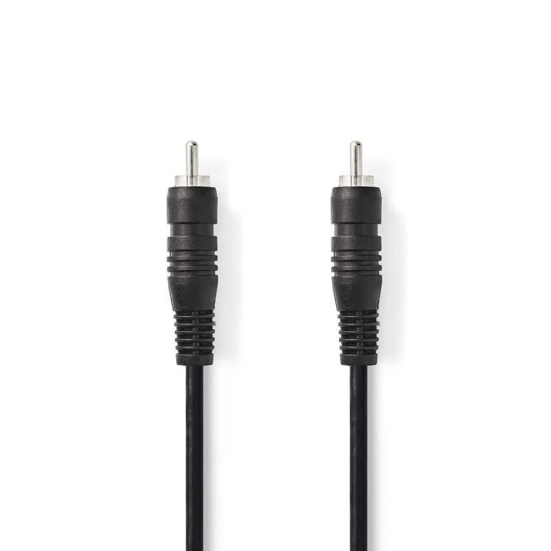 Nedis CAGB24170BK20 - Digitální Audio kabel | RCA Zástrčka - RCA Zástrčka | 2 m