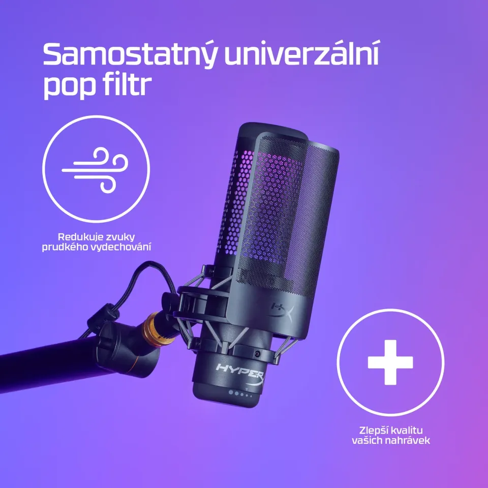 HyperX Shield Microphone Pop Filter - Mikrofon
