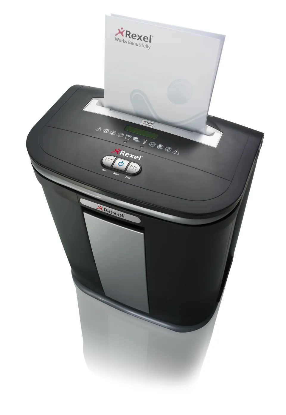 REXEL Skartovač MERCURY RSM1130 11 listů/30l/NBU3/Příčný řez