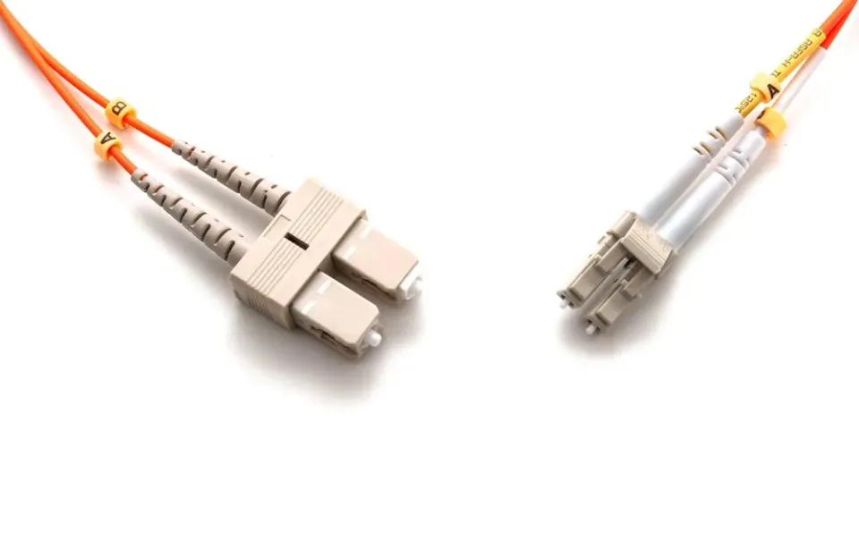 XtendLan FO patch LC-SC 1m 62,5/125 duplex, LS0H
