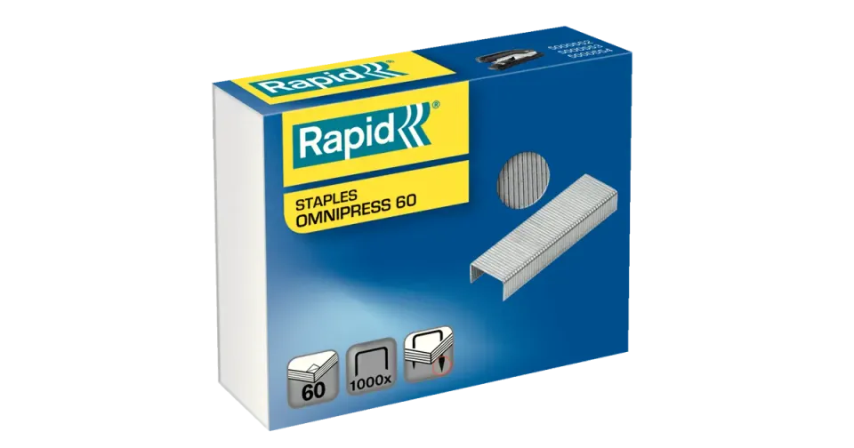 Rapid drátky Omnipress 60, 1000 ks