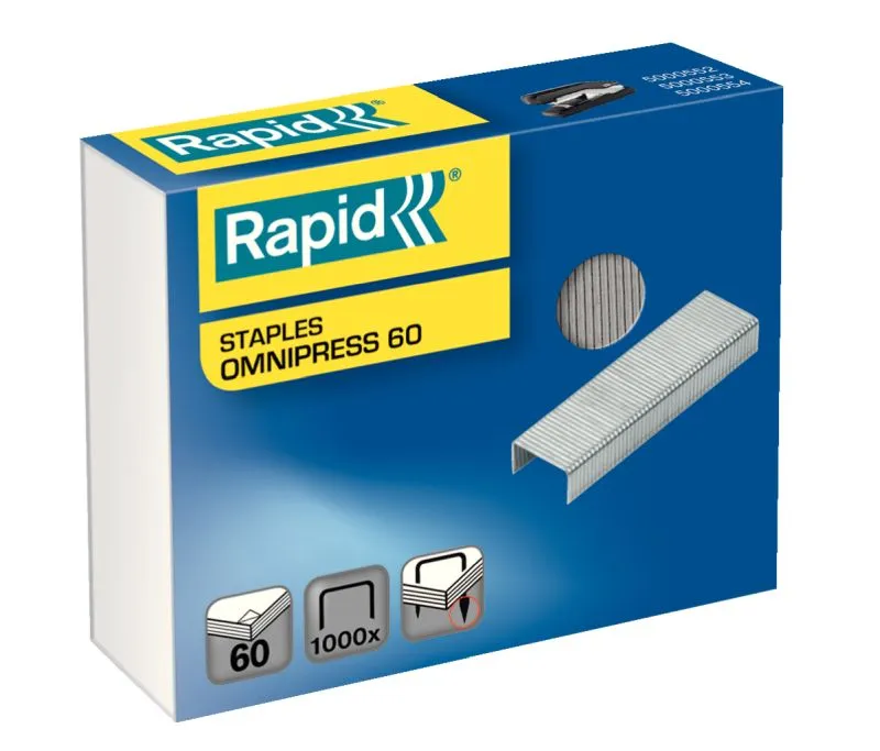 Rapid drátky Omnipress 60, 1000 ks