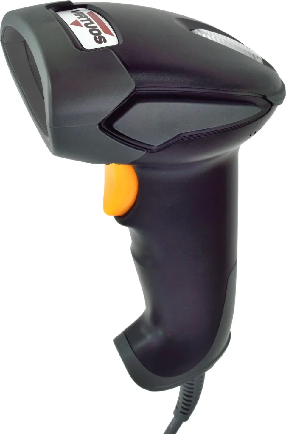 Virtuos CCD čtečka HT-310A s dlouhým dosahem, USB (klávesnice/RS232),stojánek , černá