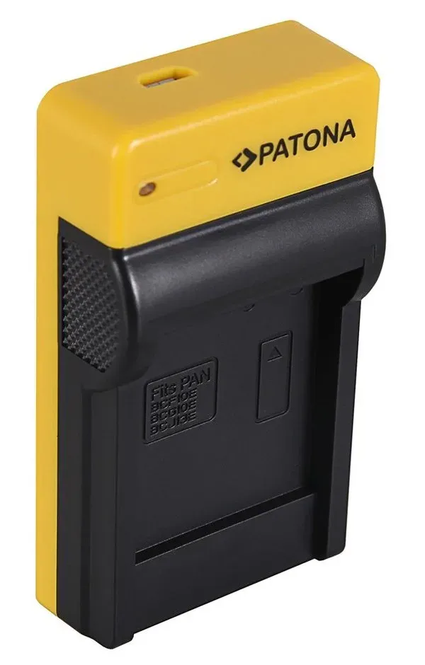 PATONA nabíječka Foto Panasonic DMW-BCF10E slim, USB-C