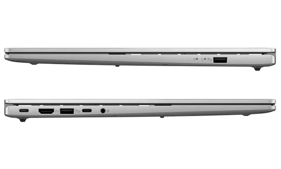 ASUS NTB Vivobook S16 (M3607GA-OLED012WZ), Ryzen AI 7 445, 16" 1920 x 1200, 16GB, 512GB SSD, Radeon, W11 Home, Gray
