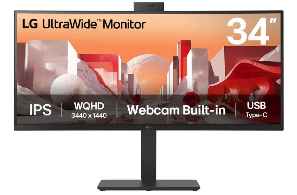 LG UltraWide/34BA85QE-B/34"/IPS/3440x1440/60Hz/5ms/Black/2R
