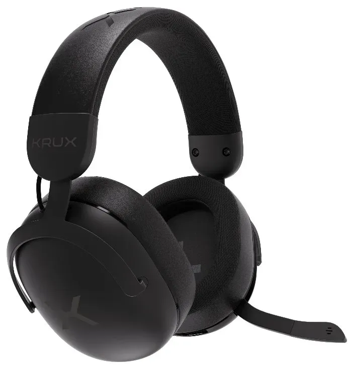 Krux headset Crave Pro Wireless / bezdrátový / 2,4GHz / USB / BT / černý