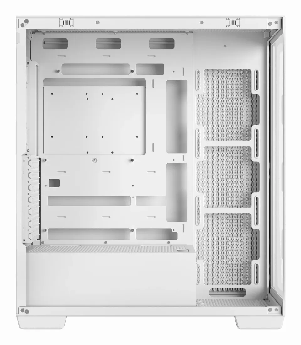 DEEPCOOL Case CG580 WH, ATX, Průhledná bočnice, bílá
