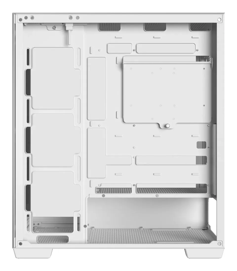 DEEPCOOL Case CG580 WH, ATX, Průhledná bočnice, bílá