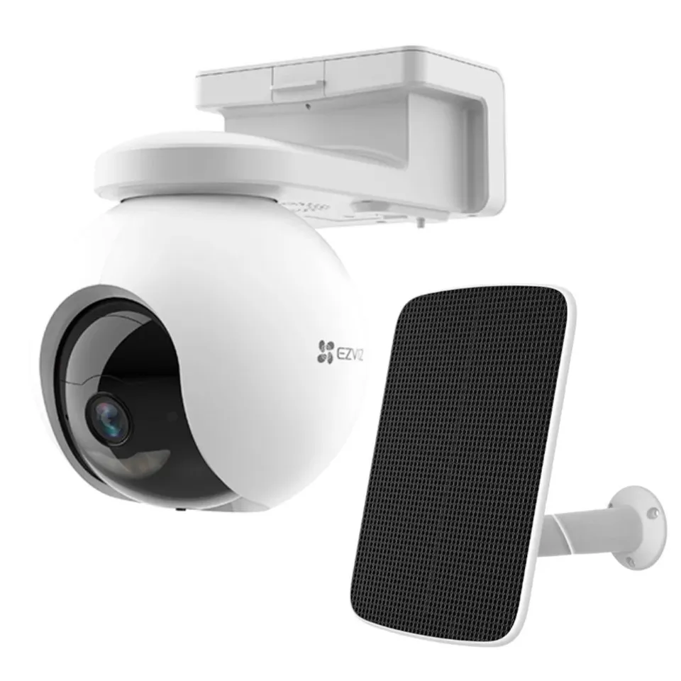 EZVIZ IP kamera HB8 Pro 4K kit/ PTZ/ Wi-Fi/ 8Mpix/ krytí IP65/ objektiv 2,8mm/ H.265/ IR až 15m/ 5W solarní panel