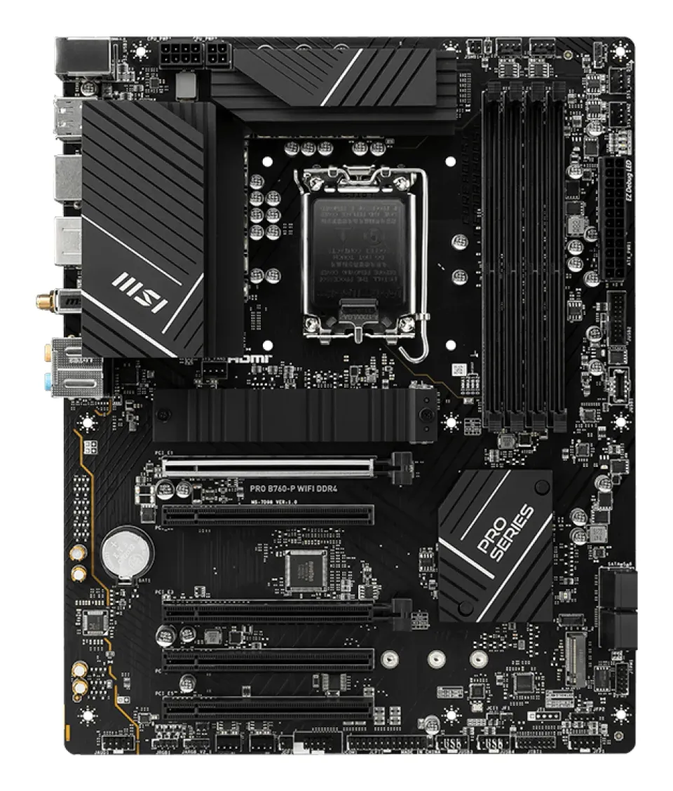 MSI PRO B760-P WIFI DDR4, 1700, Intel B760, 4xDDR4, ATX