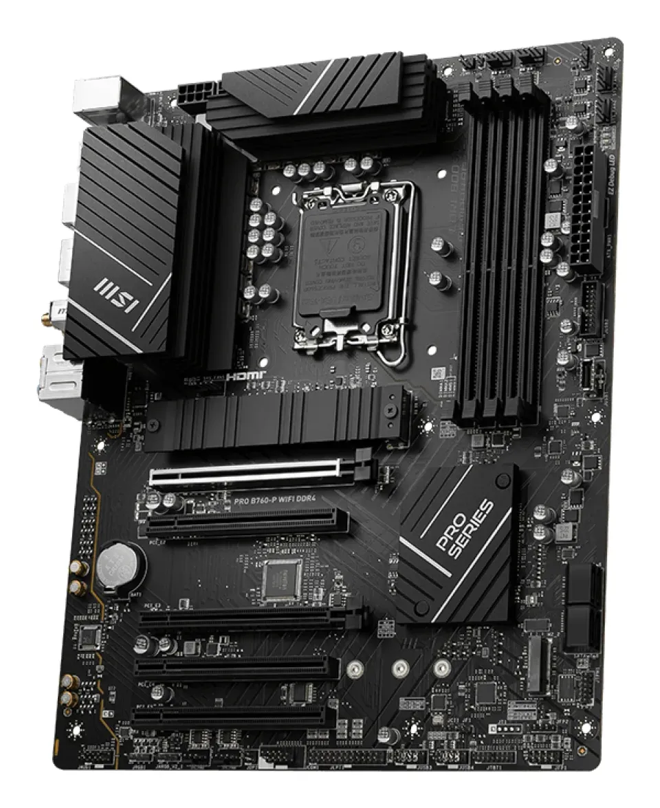 MSI PRO B760-P WIFI DDR4, 1700, Intel B760, 4xDDR4, ATX