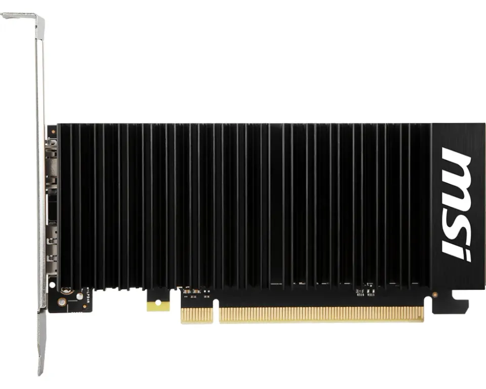 MSI VGA NVIDIA GeForce GT 1030 2GHD4 LP OC, GT 1030, 2GB DDR4, 1xDP, 1xHDMI