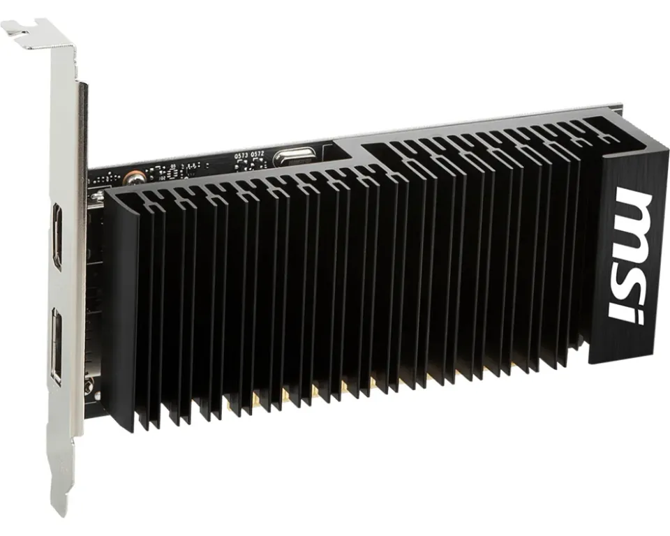 MSI VGA NVIDIA GeForce GT 1030 2GHD4 LP OC, GT 1030, 2GB DDR4, 1xDP, 1xHDMI