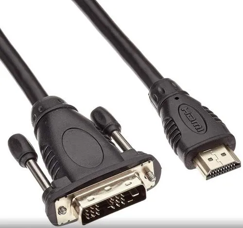 KABEL propojovací DVI-HDMI, DVI-D(M)/ HDMI M, single link,1.0m