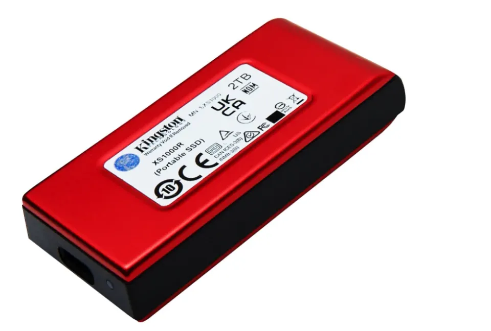 Kingston Flash SSD 2TB XS1000 External USB-C 3.2 Gen 2x2 Portable Solid State Dr