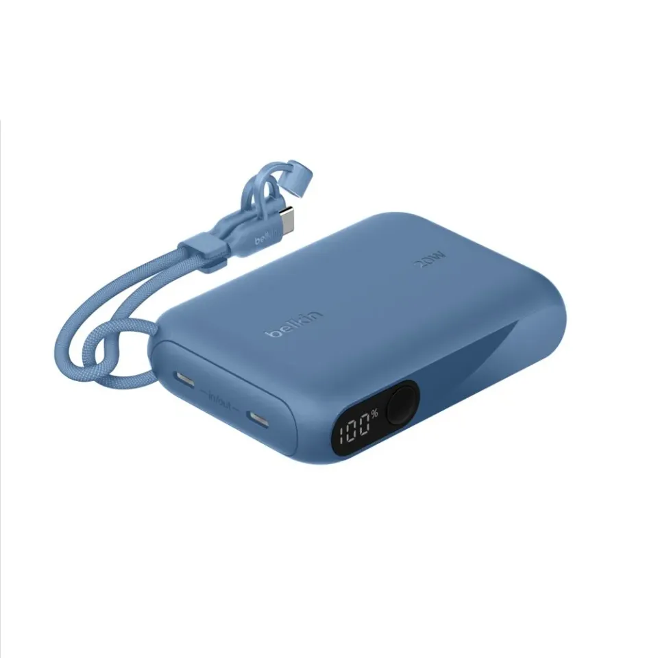 Belkin BOOST CHARGE USB-C Power Delivery PowerBanka s displejem, 10000mAh, 20W,