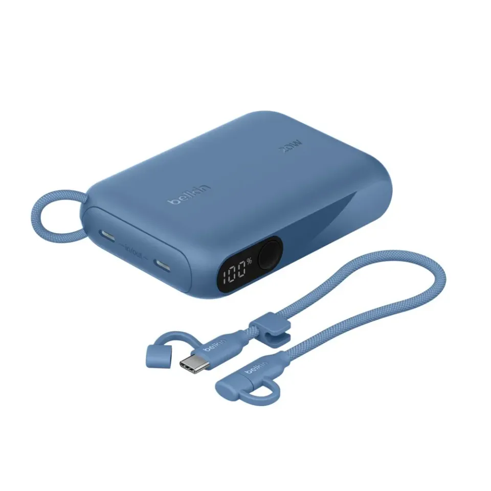 Belkin BOOST CHARGE USB-C Power Delivery PowerBanka s displejem, 10000mAh, 20W,