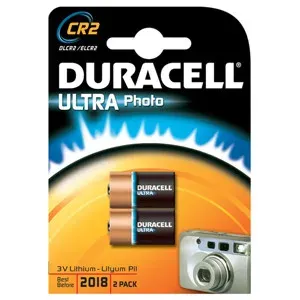 Duracell Ultra lithiová baterie CR2 2 ks