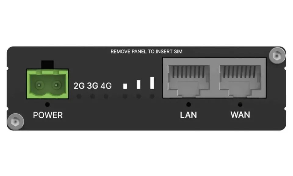 Teltonika RUT206 průmyslový router, 4G, Dual SIM, RS232/RS485, WiFi 4, PoE