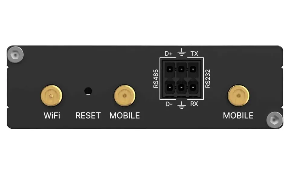 Teltonika RUT206 průmyslový router, 4G, Dual SIM, RS232/RS485, WiFi 4, PoE