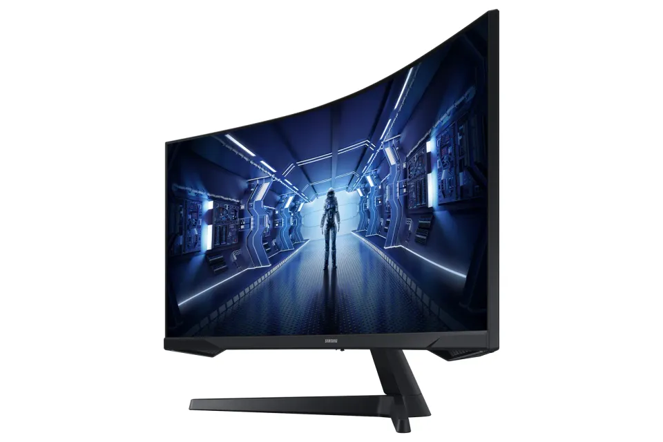 SAMSUNG MT LED LCD Gaming Monitor 34" Odyssey G55T -prohnutý,VA,3440x1440,1ms,165Hz,HDMI ,DisplayPort