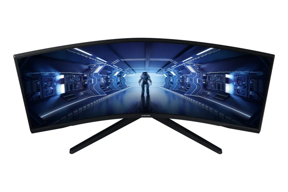 SAMSUNG MT LED LCD Gaming Monitor 34" Odyssey G55T -prohnutý,VA,3440x1440,1ms,165Hz,HDMI ,DisplayPort