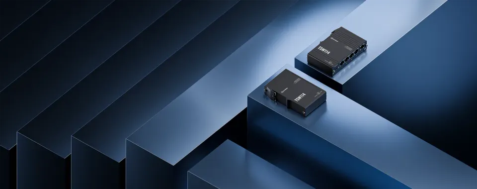 Teltonika GIGABIT DIN RAIL ETHERNET SWITCH - TSW114
