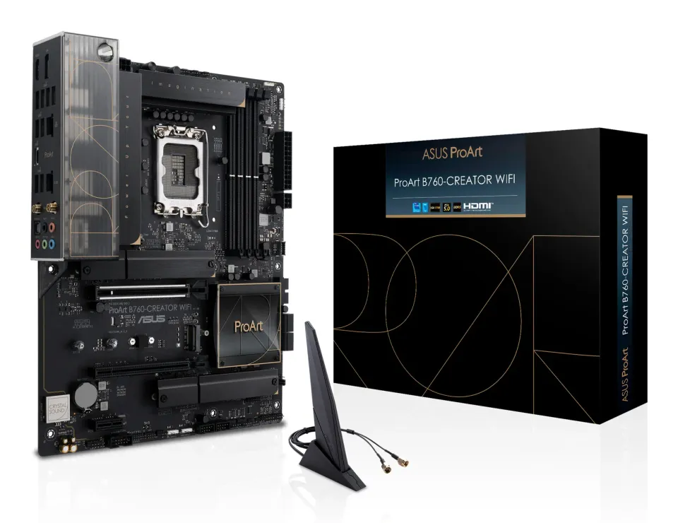 ASUS MB Sc LGA1700 PROART B760-CREATOR WIFI, Intel B760, 4xDDR5, 1xDP, 1xHDMI, ATX