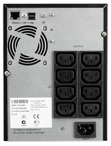 Eaton 5SC 1500i, UPS 1500VA / 1050W, 8 zásuvek IEC, LCD