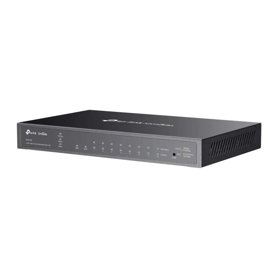 TP-Link SG2210P Omada 10-Port Gigabit Smart Switch with 8-Port PoE+