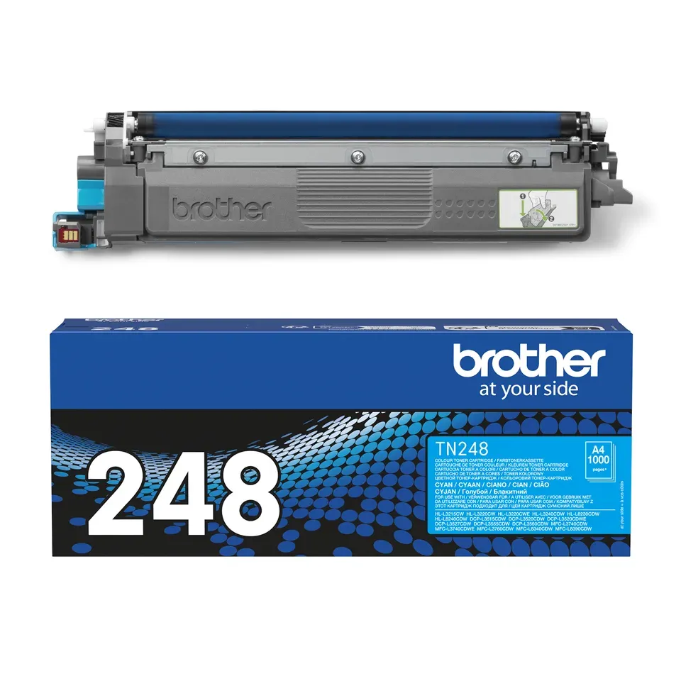 BROTHER TN-248C originální toner azurový - 1.0K