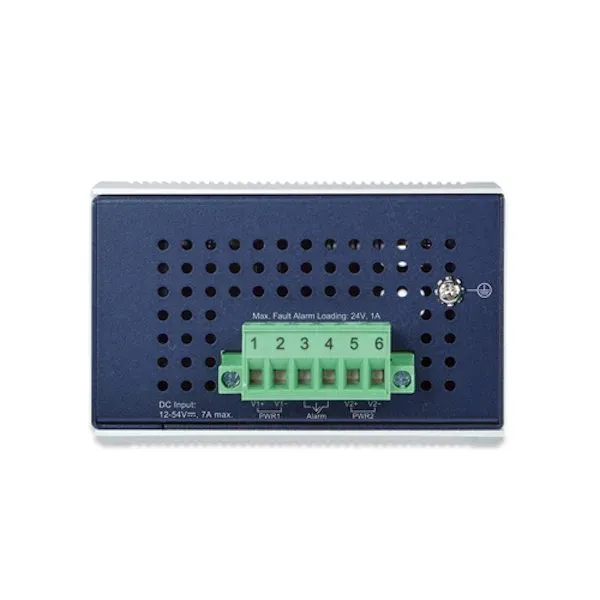 Planet IVC-234GPT, VDSL2 průmyslový ethernet konvertor, 4x 1Gb 802.at PoE+, profil 17a/30a/35b,G.993.5 G.Vectoring,G.INP