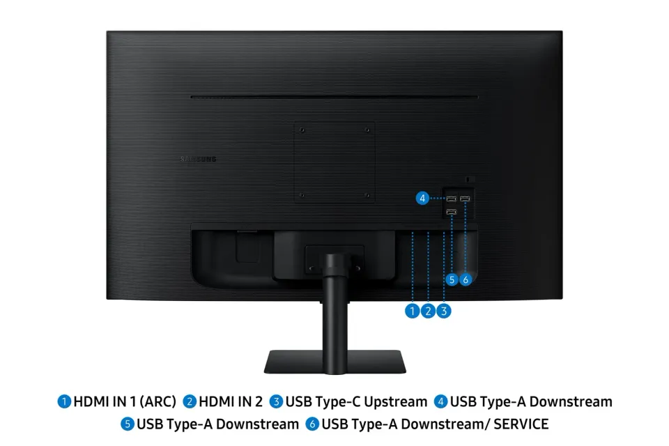SAMSUNG MT LED LCD 32" Smart Monitor M7 (M70F) VA, UHD, 60hz, 4ms, speaker, hdmi, usb-c