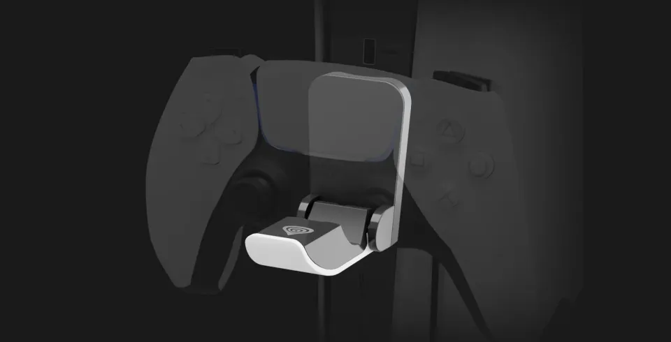 Gamepad nabíječka Genesis TIN 300 pro konzoli PS5, černo-bílá