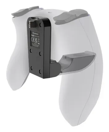 Gamepad nabíječka Genesis TIN 300 pro konzoli PS5, černo-bílá