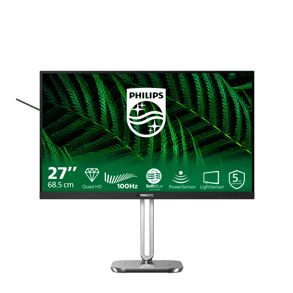 Philips LCD 27B2G5500 27" IPS/2560x1440@100Hz/4ms/300cd/2xHDMI/DP/4xUSB/Repro/Pi