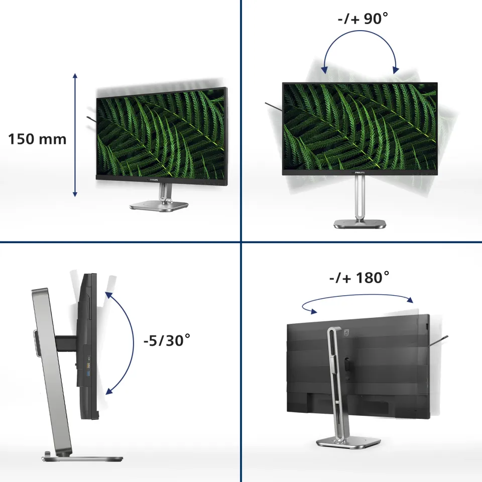 Philips LCD 27B2G5500 27" IPS/2560x1440@100Hz/4ms/300cd/2xHDMI/DP/4xUSB/Repro/Pi