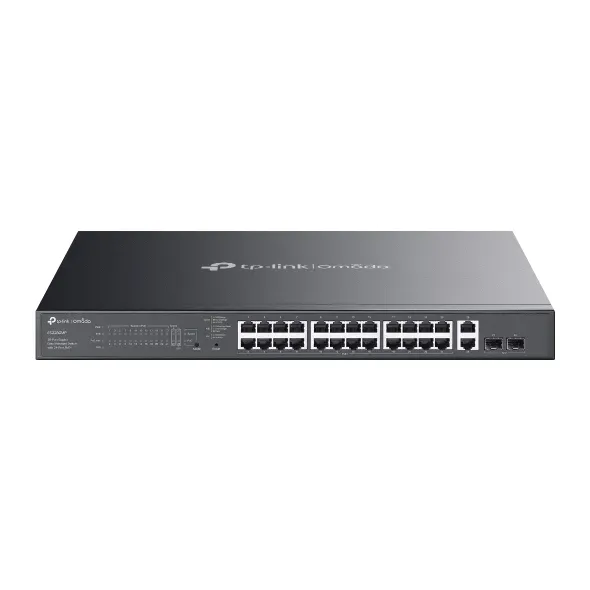 TP-LINK ES228GMP Omada 28-Port Gigabit Easy Managed Switch s 24-Porty PoE+