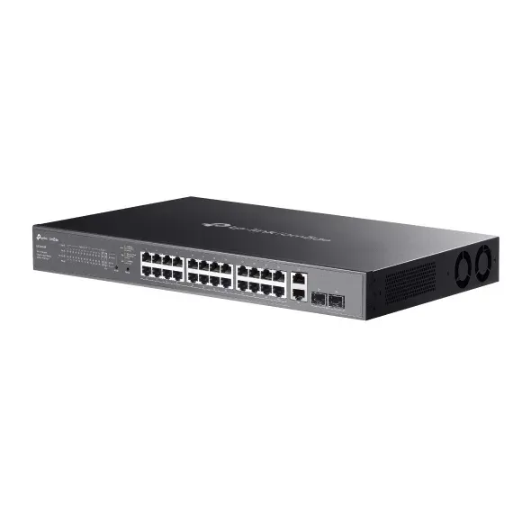 TP-LINK ES228GMP Omada 28-Port Gigabit Easy Managed Switch s 24-Porty PoE+
