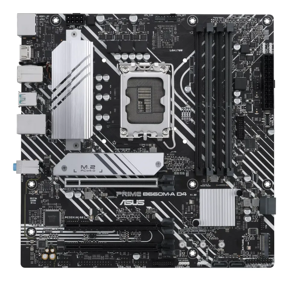 ASUS MB Sc LGA1700 PRIME B660M-A D4-CSM, Intel B660, 4xDDR4, 2xHDMI, 1xDP, mATX