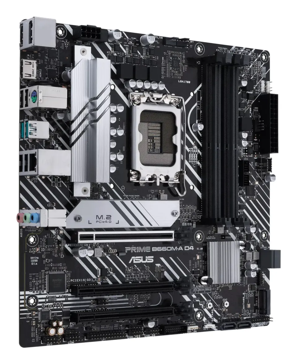 ASUS MB Sc LGA1700 PRIME B660M-A D4-CSM, Intel B660, 4xDDR4, 2xHDMI, 1xDP, mATX