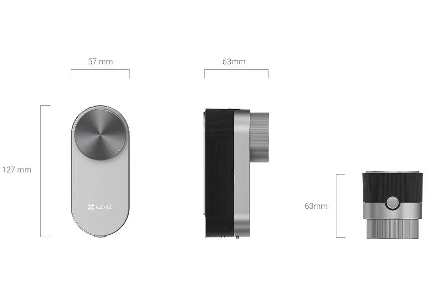 EZVIZ chytrý dveřní zámek DL01 Pro