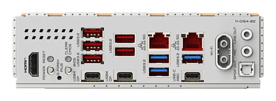 GIGABYTE MB Sc AM5 X870E AERO X WOOD, AMD X870E. 4xDDR5, 2xUSB-C, 2xHDMI, Wifi, ATX