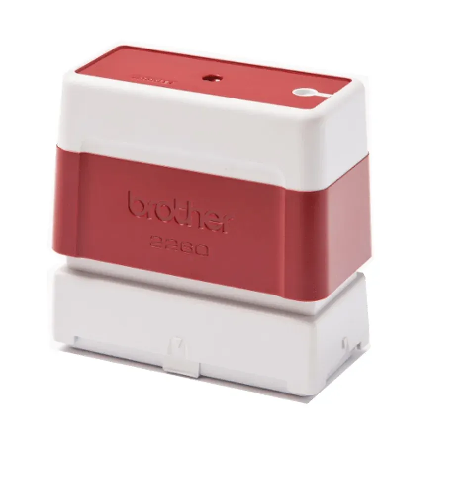 Brother PR-2260R, stamp red (22x60 mm)